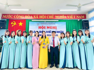 TRƯỜNG TH CHÁNH PHÚ HÒA TỔ CHỨC HỘI NGHỊ CÁN BỘ, VIÊN CHỨC NĂM HỌC 2024 – 2025