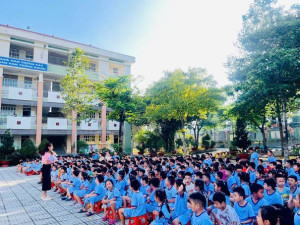 TRƯỜNG TIỂU HỌC CHÁNH PHÚ HÒA TỔ CHỨC  GIỮ TRẺ TRONG HÈ NĂM HỌC 2024 - 2025