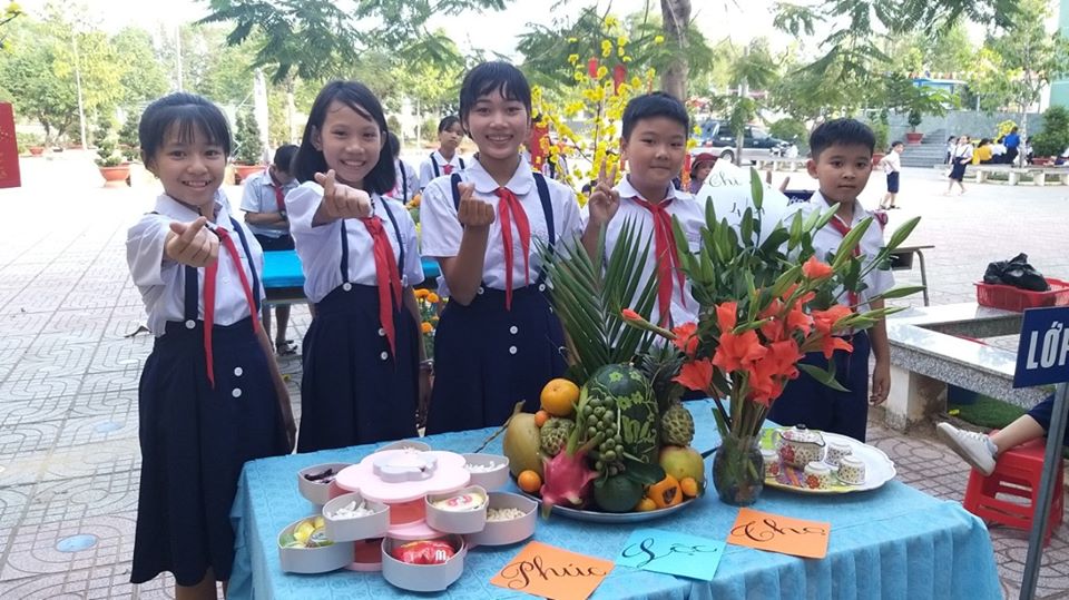 Liên đội trường tiểu học Chánh Phú Hòa tổ chức hội thi \